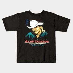 Good Time Vibes Only Alan Jackson Fans Kids T-Shirt